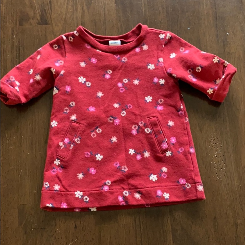 Old Navy Flower Dress 0-3 month